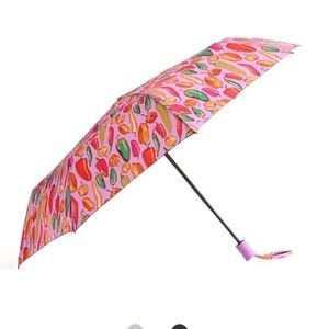 NWT Vera Bradley Women's Outlet Essential Umbrella - Spice It Up Colorful Fun